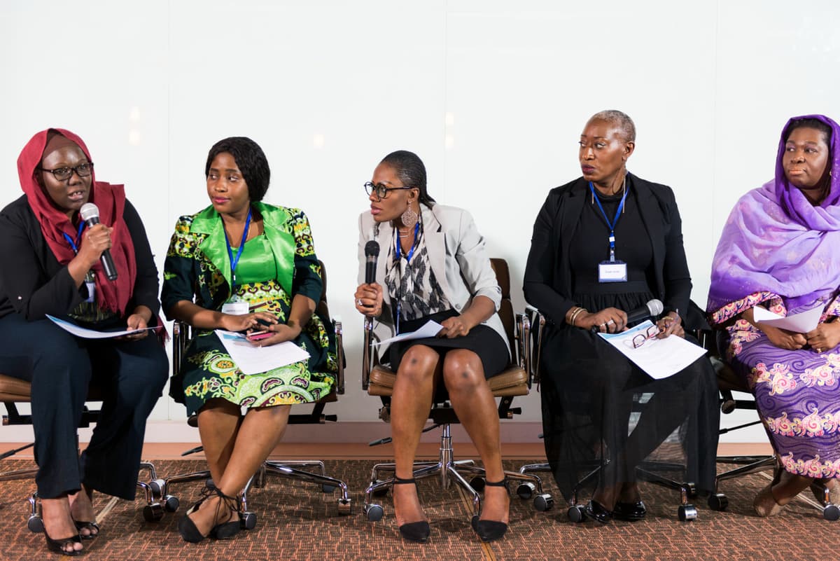 Reuben Foundation Africa team meeting
